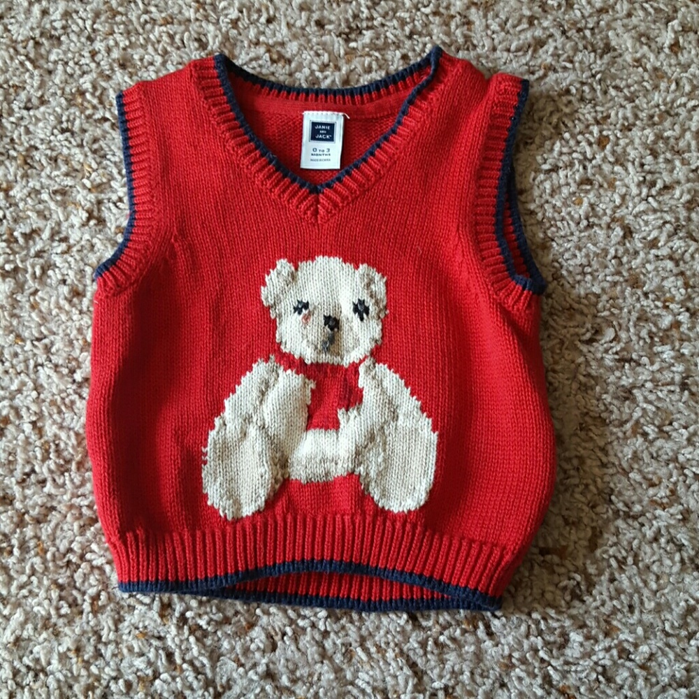 Janie and Jack baby vest
